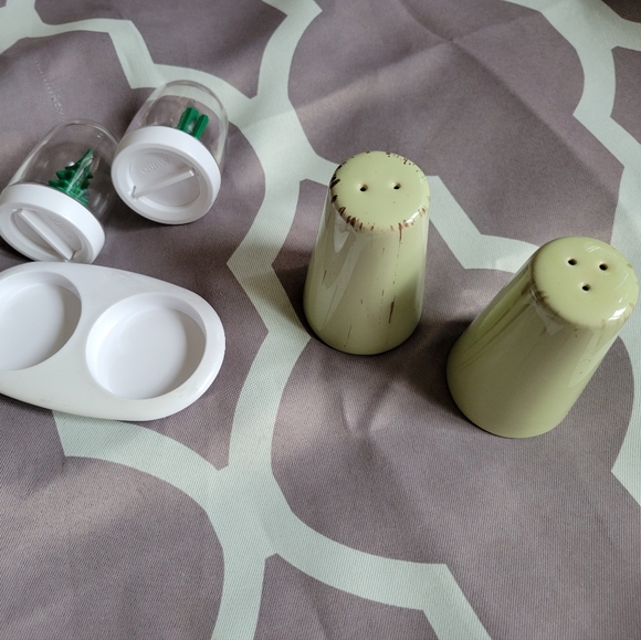 LOT NEW SALT & PEPPER SHAKERS french cactus wooden mill chickens hens - Picture 4 of 5